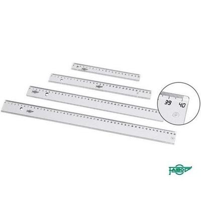Liniaal Faibo Transparant 30 cm (20 Stuks)