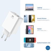 USB-kabel Ewent EW1328 Wit - thumbnail