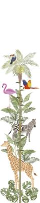 Noordwand Kids Walls Fotobehang meetlint jungle dieren - 45886