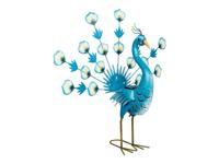 LIVARNO home Solar LED-decoratievogel (Pauw/blauw) - thumbnail