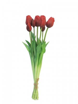 Bosje Tulpen Tulp Duchesse Classic rood kunstbloem Buitengewoon de Boet - Buitengewoon de boet