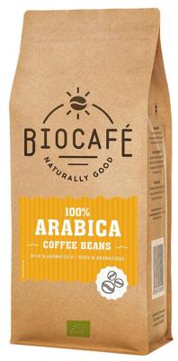 Biocafe Koffiebonen arabica bio 500 Gram Biocafe Koffiebonen arabica bio 500 Gram