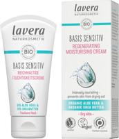 Lavera Basis Sensitive regenerating moisturising cream 50 Milliliter - thumbnail