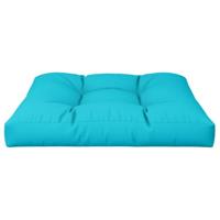 VidaXL Palletkussen 80x80x12 cm stof turquoise - thumbnail