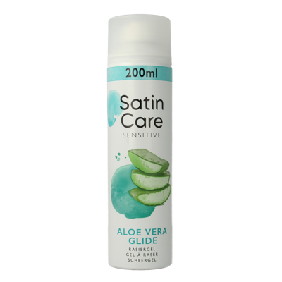 Gillette Satin Care Aloe Vera Silk Scheergel