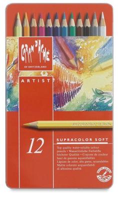 Kleurpotlood caran d ache supracolor 12st ass