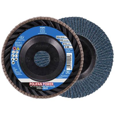 PFERD TOOLS 67772114 Lamellenschuurschijf Diameter 115 mm Boordiameter 22.23 mm RVS, Staal 10 stuk(s) PFERD TOOLS 67772114 Lamellenschuurschijf Diameter 115 mm Boordiameter 22.23 mm RVS, Staal 10 stuk(s)