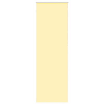 VidaXL Rolgordijn verduisterend 85x230 cm stofbreedte 80,7cm geel