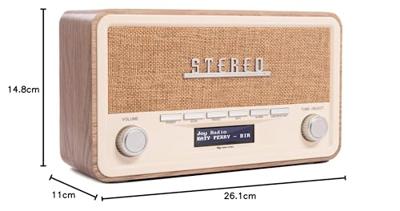 Denver DAB-18LW LIGHT WOOD Radio DAB, VHF (FM) Hout (licht) Denver DAB-18LW LIGHT WOOD Radio DAB, VHF (FM) Hout (licht)