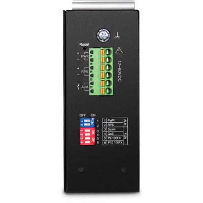 TRENDnet TI-G102i DIN-Rail Switch 10-poorts Industriële Gigabit L2