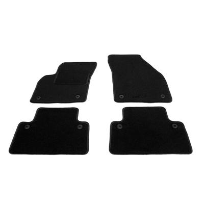 Automatten op maat - zwart stof - Volvo V40 - 2004-2012