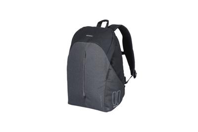 Basil b-safe commuter nordlicht - compacte fietsrugzak voor elektrische fiets - 13l - zwart - thumbnail