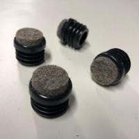 Normann Copenhagen Form Felt Gliders voor stalen poten - Set van 4 - thumbnail