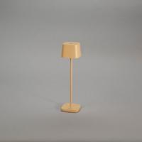 KonstSmide Oplaadbare tafellampCapri mini zand bruin - 7829-330 - thumbnail
