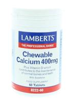 Lamberts Calcium 400mg + Vitamine D Kauwtabletten - thumbnail