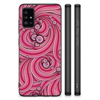 Samsung Galaxy A51 Case Swirl Pink - thumbnail