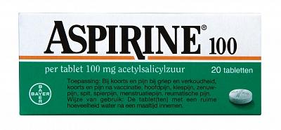 Aspirine 100mg Tabletten