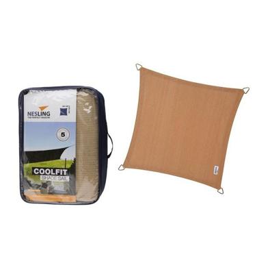 Platinum Sun & Shade | Coolfit Schaduwdoek Vierkant 360 x 360 cm | Sand