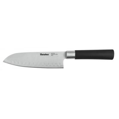 Metaltex asia santokumes 30 cm zwart/rvs
