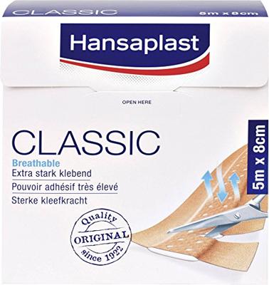 Hansaplast 1556521 Pleister 5 m x 8 cm