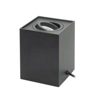 Highlight Strakke tafellampRebel vierkant zwart 12,5cm - T1453.01 - thumbnail