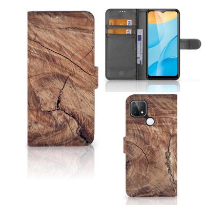 OPPO A15 | Book Style Case | Tree Trunk
