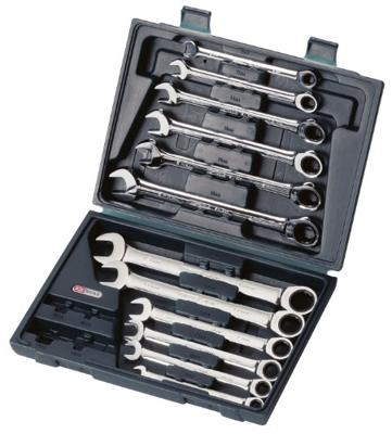 KS Tools 503.4265 Ring-steeksleutelset 12-delig Sleutelbreedte (metrisch) 19 mm