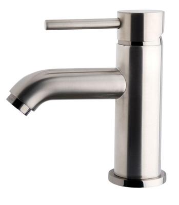 Cadans wastafelmengkraan laag geborsteld staal