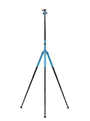 MeFOTO GlobeTrotter luchtstatief en selfie-stick in één set, blauw (GTAIRBLU)