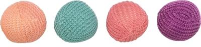 TRIXIE SET BREIBALLEN BREISTOF MET CATNIP ASSORTI 4,5 CM 4X2 ST
