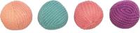 TRIXIE SET BREIBALLEN BREISTOF MET CATNIP ASSORTI 4,5 CM 4X2 ST - thumbnail