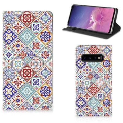Samsung Galaxy S10 | Standcase | Tiles Color Samsung Galaxy S10 | Standcase | Tiles Color
