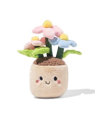 HEMA Knuffel 10x10x21cm bloem pot