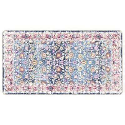 VidaXL Vloerkleed wasbaar anti-slip 80x150 cm meerkleurig VidaXL Vloerkleed wasbaar anti-slip 80x150 cm meerkleurig