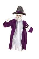 Skelet ronddraaiend met licht en geluid - thumbnail