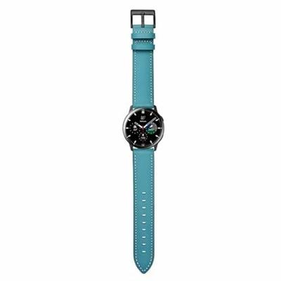 Garmin Venu / Sq / Sq2 / 2 plus - lederen bandje - Blauw