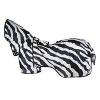 Bucas Buzz-off Riding Zebra zwart/wit maat:185 - thumbnail