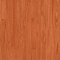 Bedframe zonder matras massief grenenhout wasbruin 120x200 cm - thumbnail