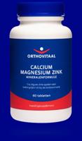 OrthoVitaal Calcium magnesium zink 60 Tabletten - thumbnail