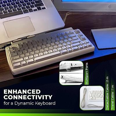 Matias Wired Mini Tactile Pro Keyboard US QWERTY for MacBook white