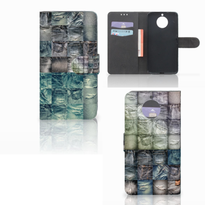 Wallet Case met Pasjes Motorola Moto G5S Plus Spijkerbroeken Wallet Case met Pasjes Motorola Moto G5S Plus Spijkerbroeken