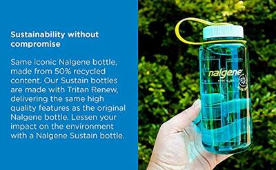 Nalgene Wide Mouth Sustain 500ML Drinkfles Cerulean 500ML