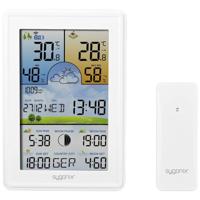 Sygonix SY-5509564 Digitaal weerstation Verwachting voor 12 tot 24 uur Aantal sensoren max.: 3 stuk(s) - thumbnail