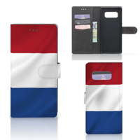 Samsung Galaxy Note 8 Bookstyle Case Nederlandse Vlag - thumbnail
