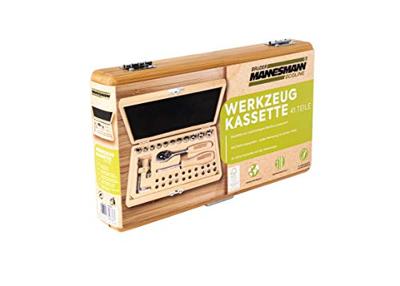 Brüder Mannesmann M29000 M29000 Gereedschapset Incl. bamboe koffer 4 - 13 mm PZ 0, PZ 2, PZ 3, PH 0, PH 1, PH 2, T 10, T 15, T 20, T 25, T 27, T 30, 3, 4, 5 - thumbnail