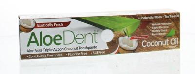 AloeDent Aloe Vera Triple Action Coconut Tandpasta AloeDent Aloe Vera Triple Action Coconut Tandpasta