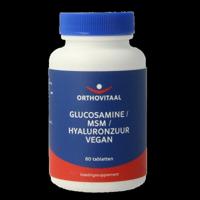 OrthoVitaal Glucosamine / MSM / Hyaluronzuur vegan 60 Tabletten - thumbnail