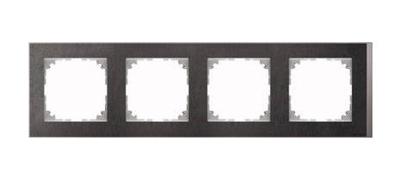 Merten MEG4040-3671 Afdekking Frame System M Wengé 1 stuk(s)