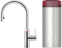 Quooker Flex met COMBI+ boiler 3-in-1 kokend water kraan chroom - thumbnail