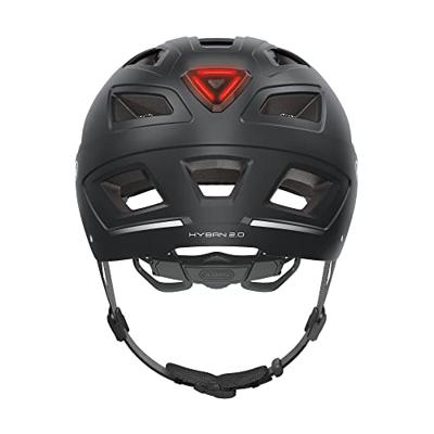 Abus helm hyban 2.0 velvet zwart xl 58-63cm